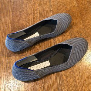 Rothy's "The Flat" in Charcoal - Size 8